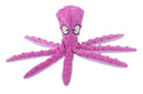 OctoSqueeze™ No-Stuffing Crinkle Octopus Dog Toy – Squeaky Plush for Puppy Teething & Interactive Play