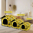 OutdoorHaven™ Waterproof Foldable Cat House