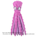 OctoSqueeze™ No-Stuffing Crinkle Octopus Dog Toy – Squeaky Plush for Puppy Teething & Interactive Play