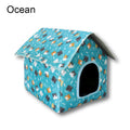 OutdoorHaven™ Waterproof Foldable Cat House