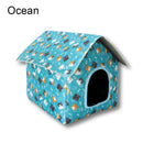 OutdoorHaven™ Waterproof Foldable Cat House
