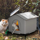 Guardian-Shelter™ Waterproof Outdoor Cat House: Insulated Winter Nest for Cats & Small Dogs